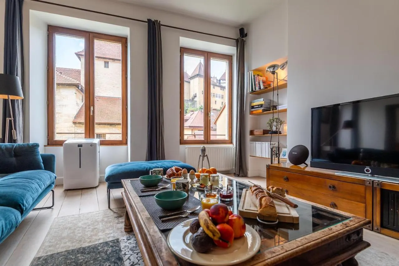Appartement Les Suites D'Anniciaca - Hyper Centre Avec Vue Sur Le Chateau Annecy