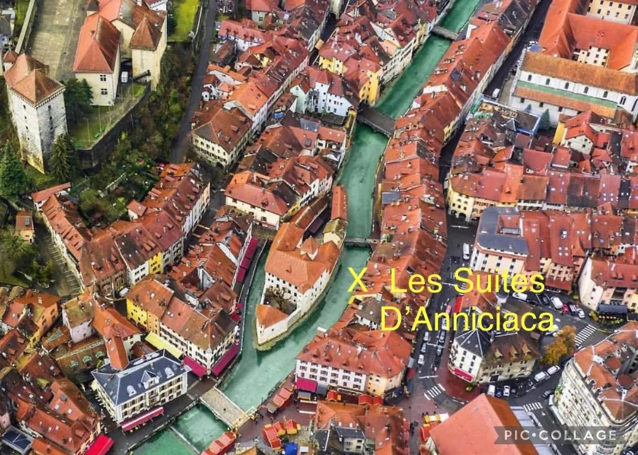 Les Suites D'Anniciaca - Hyper Centre Avec Vue Sur Le Chateau Annecy France